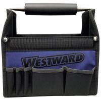 5MZN7 Tool Tote, Collapsible, Open Top, 10 In