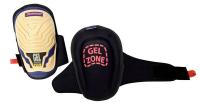 5MZP2 Knee Pads, Nonmarring, Gel, EVA, 1 Sz, 1PR