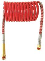 5NDY6 Air Assembly, Red, Coiled, 15 Ft, 12 In Lead