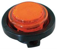 5NEA3 Marker/Clearance Lamp, Round, Yellow, PK 5
