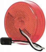5NEC6 Clearance/Marker, Round, Red