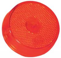 5NEC8 Marker/Clearance Lamp, Round, Red, PK 10