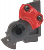 5NEH1 Anodized Gladhand, Service, 38 Deg, 3/8 In