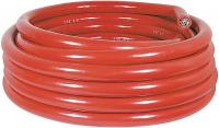 5NEY4 Battery Cable, 2/0 ga, Length 25 Ft, Red