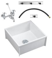 5NFN0 Mop Sink To Go, Floor, Faucet/Hardware