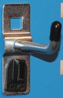 5NGR6 Single Rod Hook, L 2 In, PK 10
