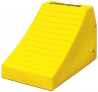 5NHP4 Wheel Chock, W14.5In, H16In, w/Handle