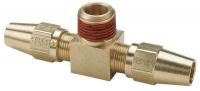5NJG6 Ml Branch Tee, Pp 1/4 In, PK10