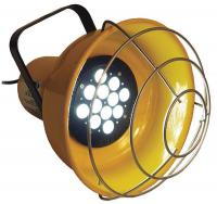 5NKR0 Portable Floodlight, 1 Lighthead, LED, 12 W