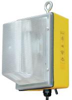 5NKT8 Portable Work Light, HPS, 70W, Yellow