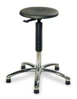 5NN28 Round Stool, Black