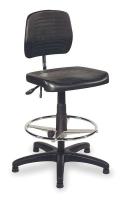 5NN31 Chair, Adjustable, Polyurethane, 19 - 27 In