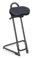 5NN44 Sit/Stand Stool, 23-1/2 to 33-1/2&quot;