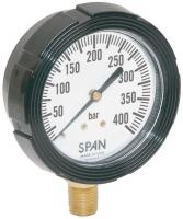 5NNC4 Pressure Gauge, Filled, 0 to 400 Bar