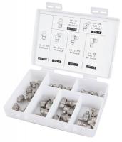 5NUF1 SS Grease Fitting Assortment, SAE