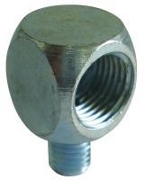 5NUF9 Grease Fitting, 90 Degree, Square, PK5