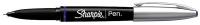 5NVK0 Permanent Pen, Stick, Medium, Blue, PK 12