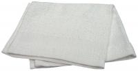 5NWR9 Wash Towel, 12x12 In, White, Pk 12