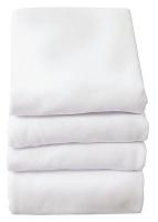 5NXL8 Baby Blanket, 30x40 In., White, Pk 6
