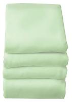 5NXL9 Baby Blanket, 30x40 In., Mint, Pk 6