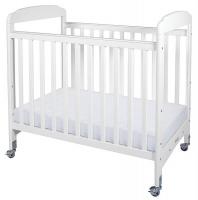 5NXN2 Compact Crib, White, 3 In. Mattress