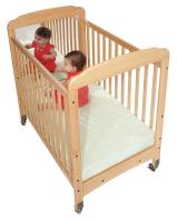 5NXN3 Compact Crib, Natural, 3 In. Mattress