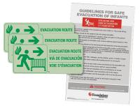 5NXP0 Infant Evacuation Signage Kit