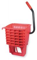 5NY92 Mop Wringer, Side Press, 12 to 32 oz., Red