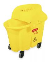 5NY94 Mop Bucket and Wringer, 35 qt., Funnel