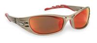 5PA87 Safety Glasses, Red Mirror, Scrtch-Rsstnt