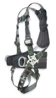 5PA96 Full Body Harness, Unversal, 400lb, Blk/Gry