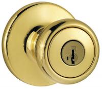 5PHH5 Lockset, Entry, Brass, SmartKey