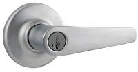 5PHH7 Door Lever Lockset, Delta, Entry, Grd. 3