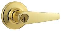 5PHJ0 Door Lever Lockset, Delta, Entry, Grd. 3