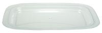 5PKT7 Disposable Tray, 14x10, Clear, PK 24