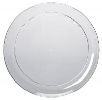 5PKV1 Disposable Plate, 9 In, Clear, PK 240