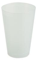 5PKX7 Disposable Tumbler, 12 Oz, Frosted, PK 500