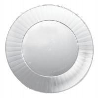 5PKZ8 Disposable Plate, 6 In, Clear, PK 160