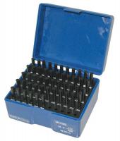 5PLE7 Pin Gage Set, Plus, 50 Pc, 0.011-0.060 In