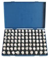 5PLH0 Pin Gage Set, Minus, 82 Pc, 0.751-0.832 In