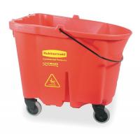 5PU85 Mop Bucket, 35 qt., Red