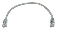 5PZR5 Patch Cord, Cat5e, 1Ft, Gray