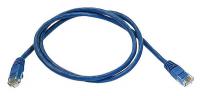 5PZU3 Patch Cord, Cat5e, 3Ft, Blue