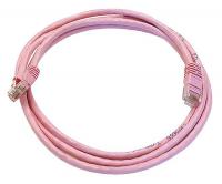 5PZV6 Patch Cord, Cat5e, 5Ft, Pink