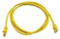 5PZW0 Patch Cord, Cat5e, 5Ft, Yellow