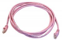 5PZW6 Patch Cord, Cat5e, 7Ft, Pink