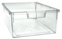 5RCY2 Double Storage Tray, Clear
