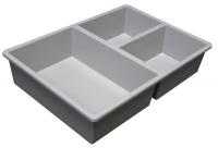 5RCZ2 Storage Tray, One Wide, Two Short Section