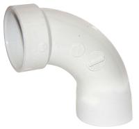 5REA8 Long Sweep Street 90Deg Elbow, 1-1/2&quot;, PVC