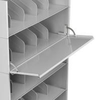 5RHE1 Posting Shelf, Light Gray